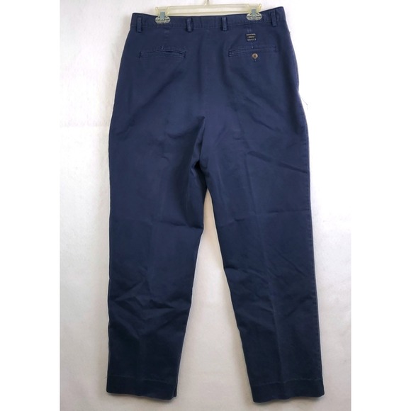 Calvin Klein Sport Other - Calvin Klein Sport Cotton Chino Pants Navy Blue Men's Size 36 Actual 35x31